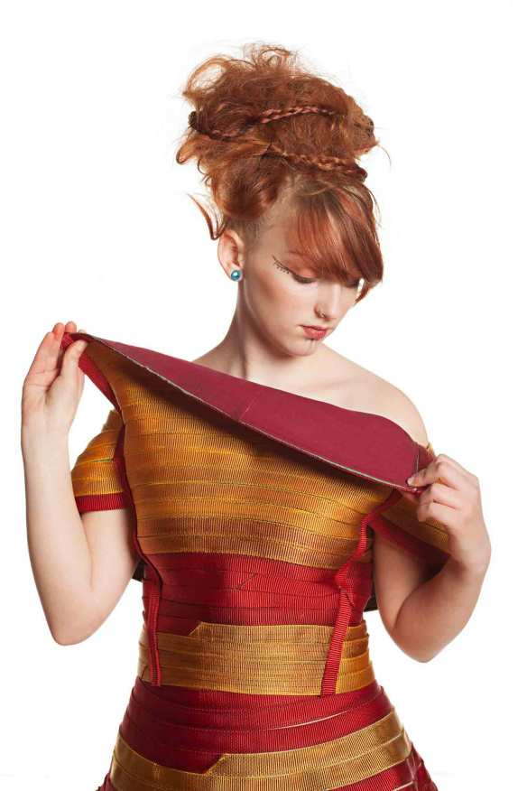 Designer: Karen Holm Materials: Climbing Webbing Scraps