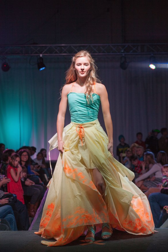 Designer: Kate Singer Materials: Hospital gowns 