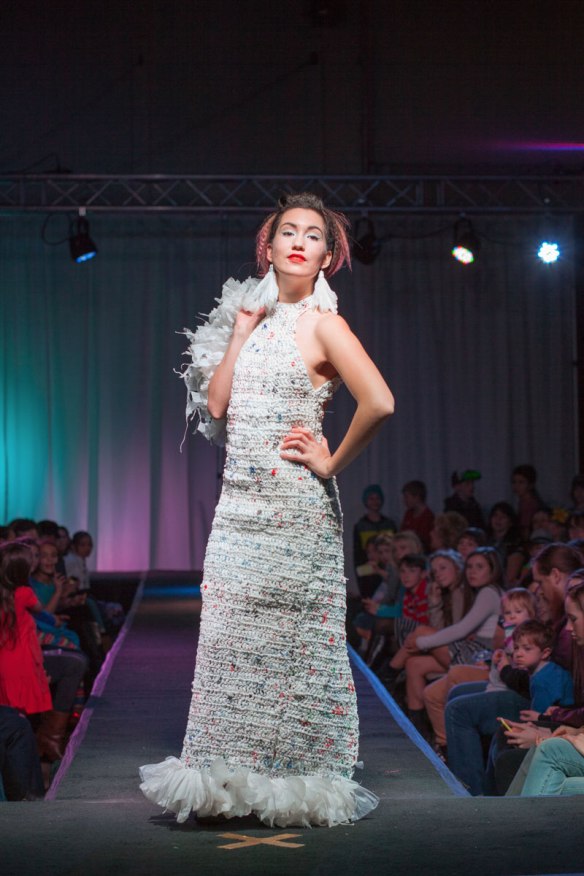 Designers:  Makeala & Denise Oldridge Materials:  Crocheted plastic bags