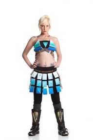 Designer: Tiina McDermott & Zoelane Materials: Skate board parts