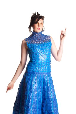 Designer: Karen Holm Materials: Old Blue Tarps