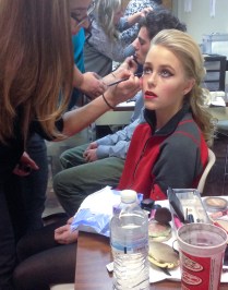 Posh Solon brightening faces.   Models Autumn Weeks  & Caleb Campbell