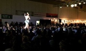 Looking at the runway from the DJ perspective of Flip Flop Sounds.