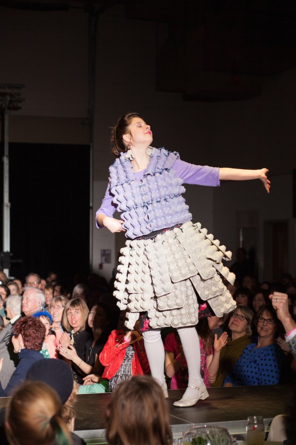 Laidy Egg Designer: Kiana Rose Materials: Egg Cartons