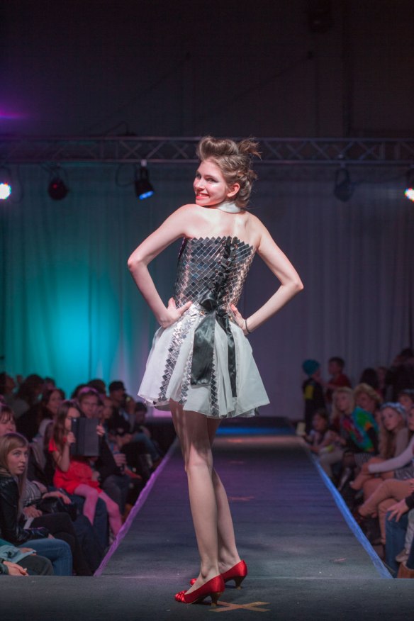 Designer: Vanessa Granger Materials: Chip bags  